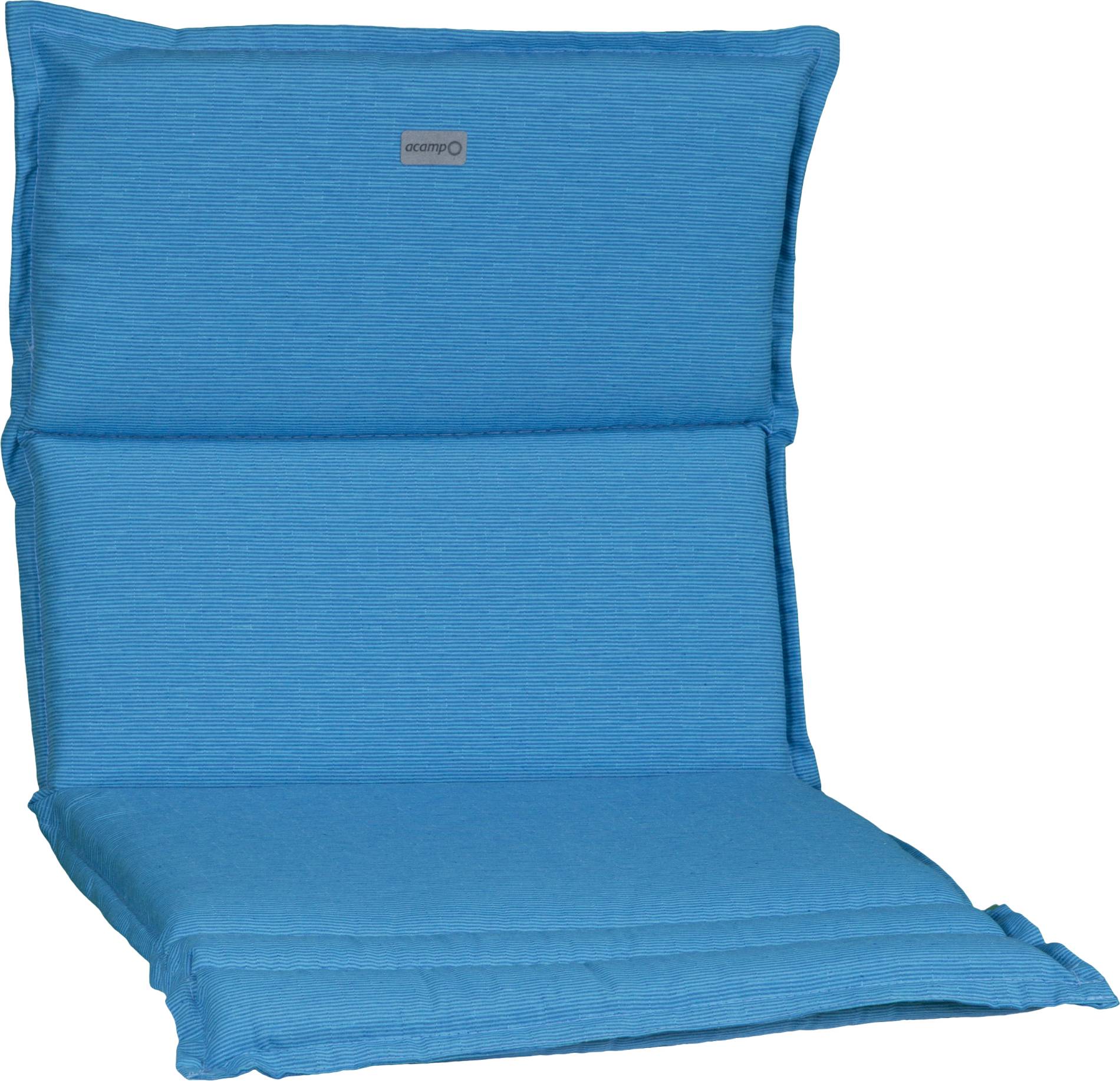 acamp Sesselkissen hellblau Model-B 92 x 47 x 4 cm passend für niedrige acatop und albergo Gartenstühle