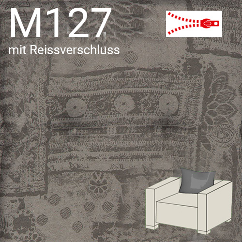 Massanfertigung-Lounge-Rückenkissen-ZIP-M127 Lounge-Rücken