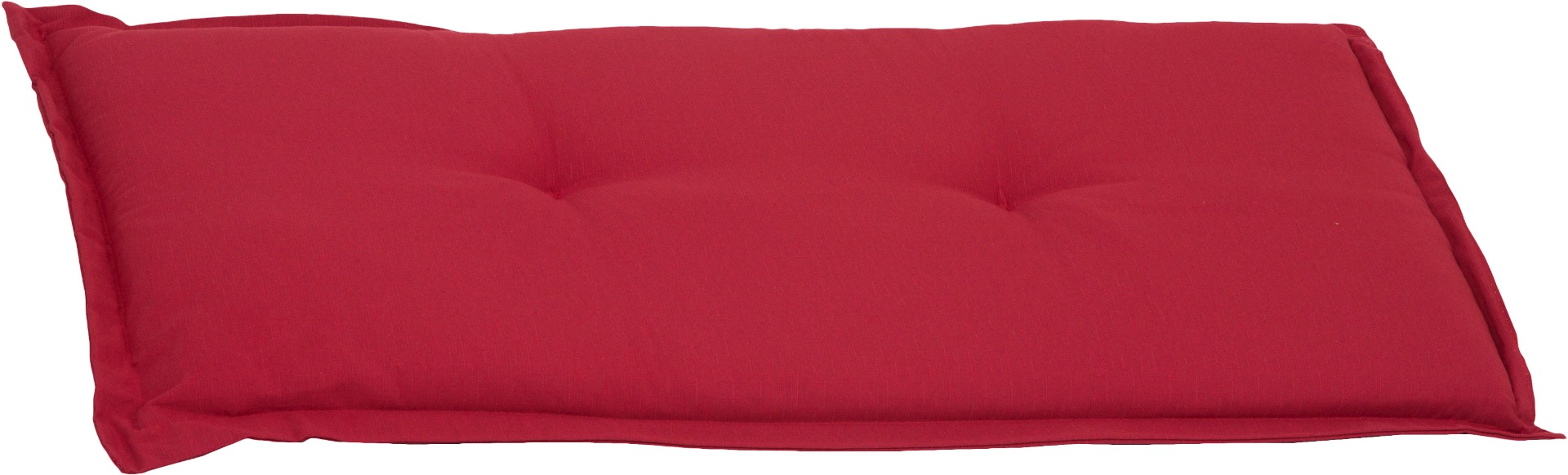 Bankauflage 2-Sitzer Sitzkissen ca. 100x45x6 cm rot meliert