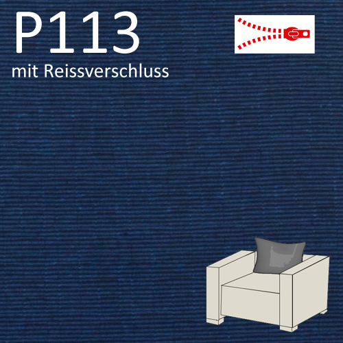 Massanfertigung-Lounge-Rückenkissen-ZIP-P113 Lounge-Rücken